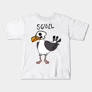 Seagull Sgull / Skull Kids T-Shirt